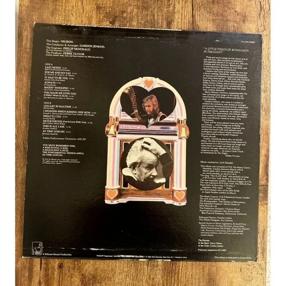 Nilsson "A Little Touch Of Schmilsson" LP 1973 RCA AYL1-3761 USA Near Mint - Picture 2 of 6